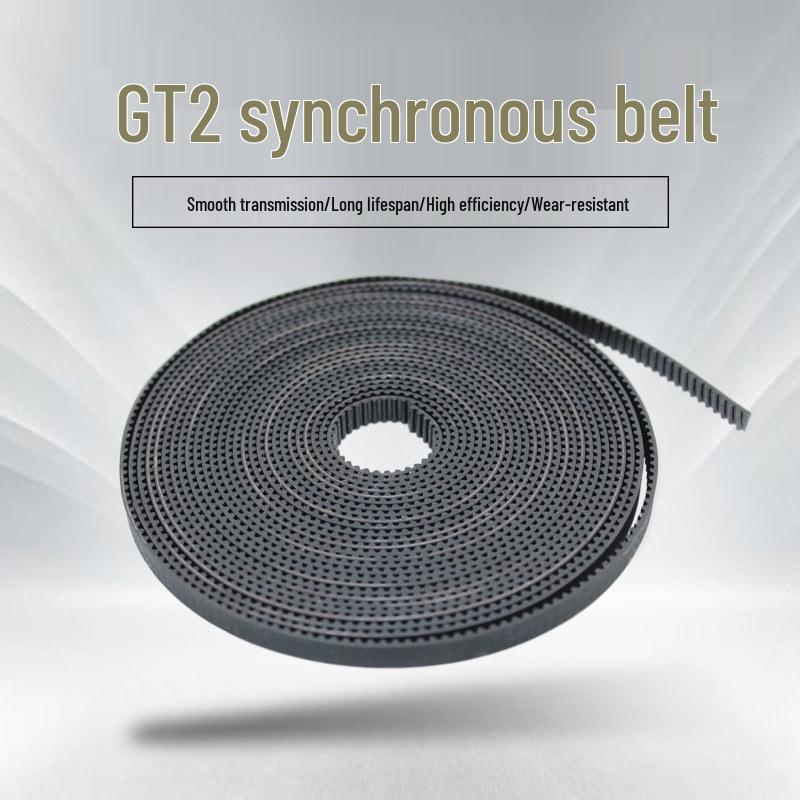2GT 3D Printer 6mm Rubber Open-Ended Timing Belt