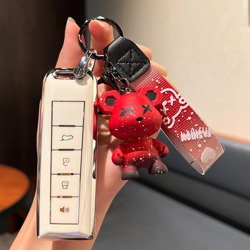 Applicable to Great Wall Wey Key Cover Mocha MacchiatoWEYCarVV6/VV7/VV5Car Tank300Bag buckle