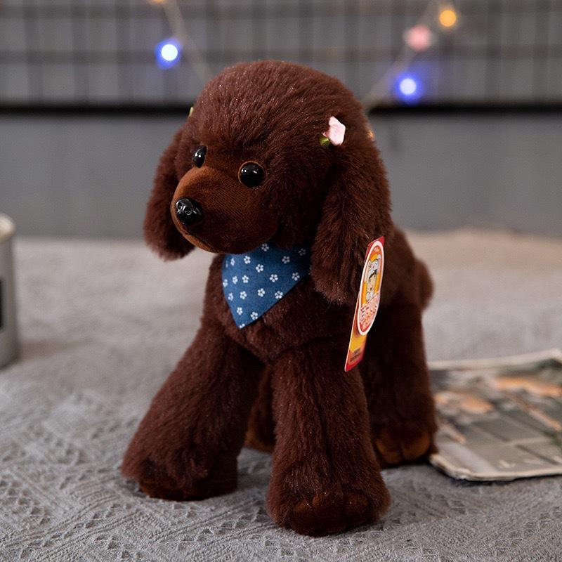 Cute Poodle Plush Toy Doll Doll Push Pillow Children Girl Gift Large Doll Doll Sleeping Pillow