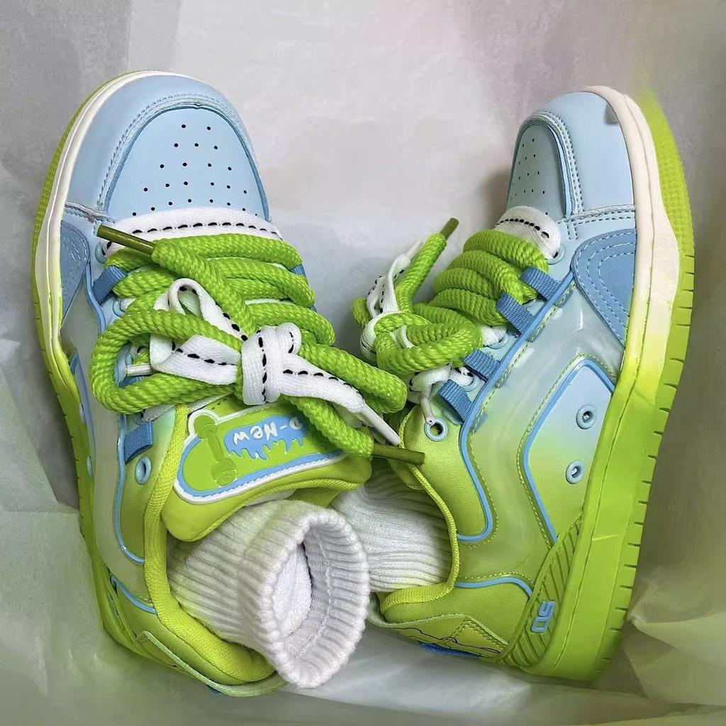 Verkoop Jelly Mandarin Schoenen Dopamine Casual Sneakers Heren- en Dames Campus Trend Alles-matcher Skateschoenen