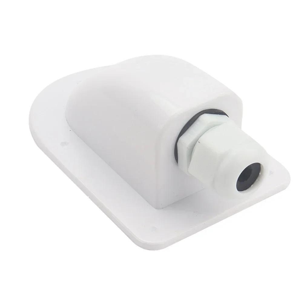 

Double Wire Entry Gland Box Solar Panel Roof Wire Entry Gland Box Cable Motorhome White Double Hole RV Yacht Car Accessories New