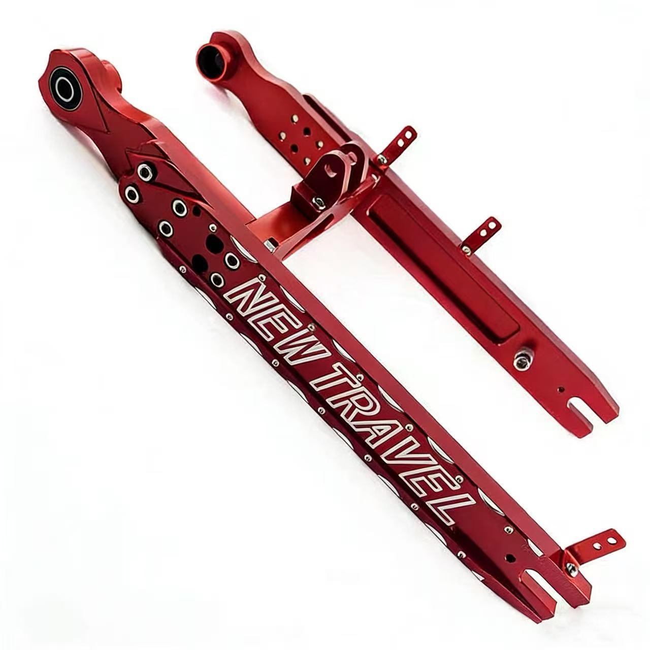 Motorcycle E-scooter Modify CNC Aluminum Alloy Suspension Swing Arm Rear Flat Fork For Honda MSX M3 M6 M8 Modify