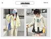 Girls' Casual Zipper Cardigan: Spring/Autumn 2026 Junior High Sweatshirt Jacket