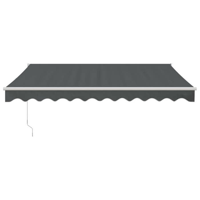 VidaXL Automatic Retractable Awning Anthracite 3.5x2.5 M 3154487