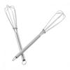 2PCS Mini Small Stainless Steel Balloon Wire Whisk Set Whip Mix Stir Beat