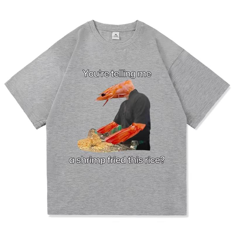 

Scoliosis Fun Shrimp Model Tshirt Hot Fashion Aesthetic Pattern Street Wear Men Women Retro Fashion Cotton Tshirt S