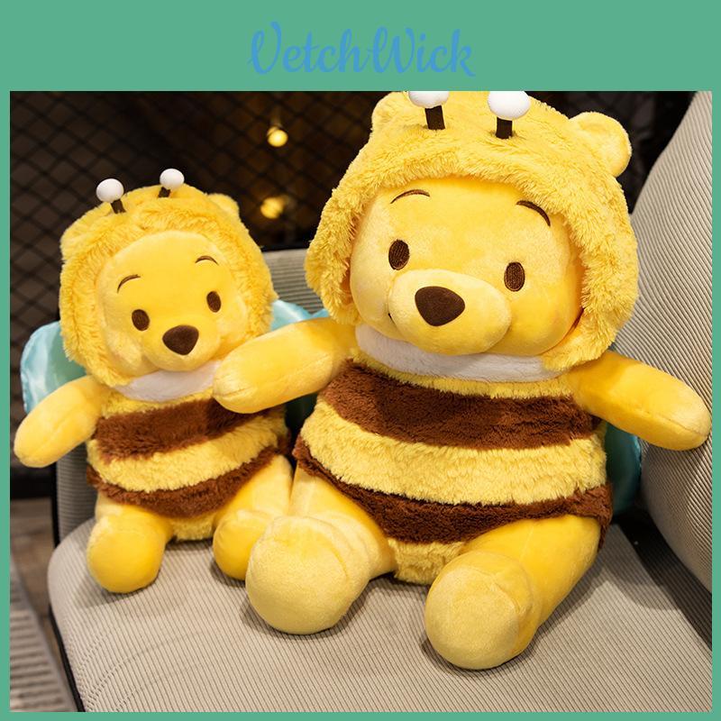 Affascinante Orsetto Winnie the Pooh Peluche Colore Giallo Vivace Giocattolo Morbido di Alta Qualità