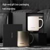 Vanow Insulated Mug with Lid: Stainless Steel Tea Infuser and Water Separation for Men and Women