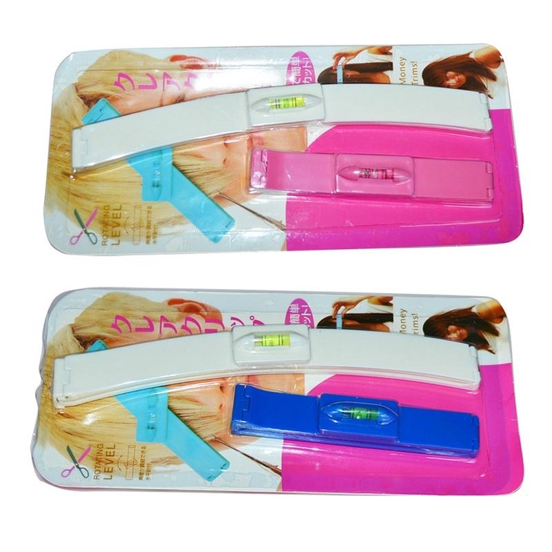 2Pcs Fashion DIY Professional Bangs Hair Cutting Clip Comb Hairstyle