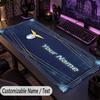 Custom Text Big Mousepad, Extended Desk Pad For Laptop Work GameLazio FC