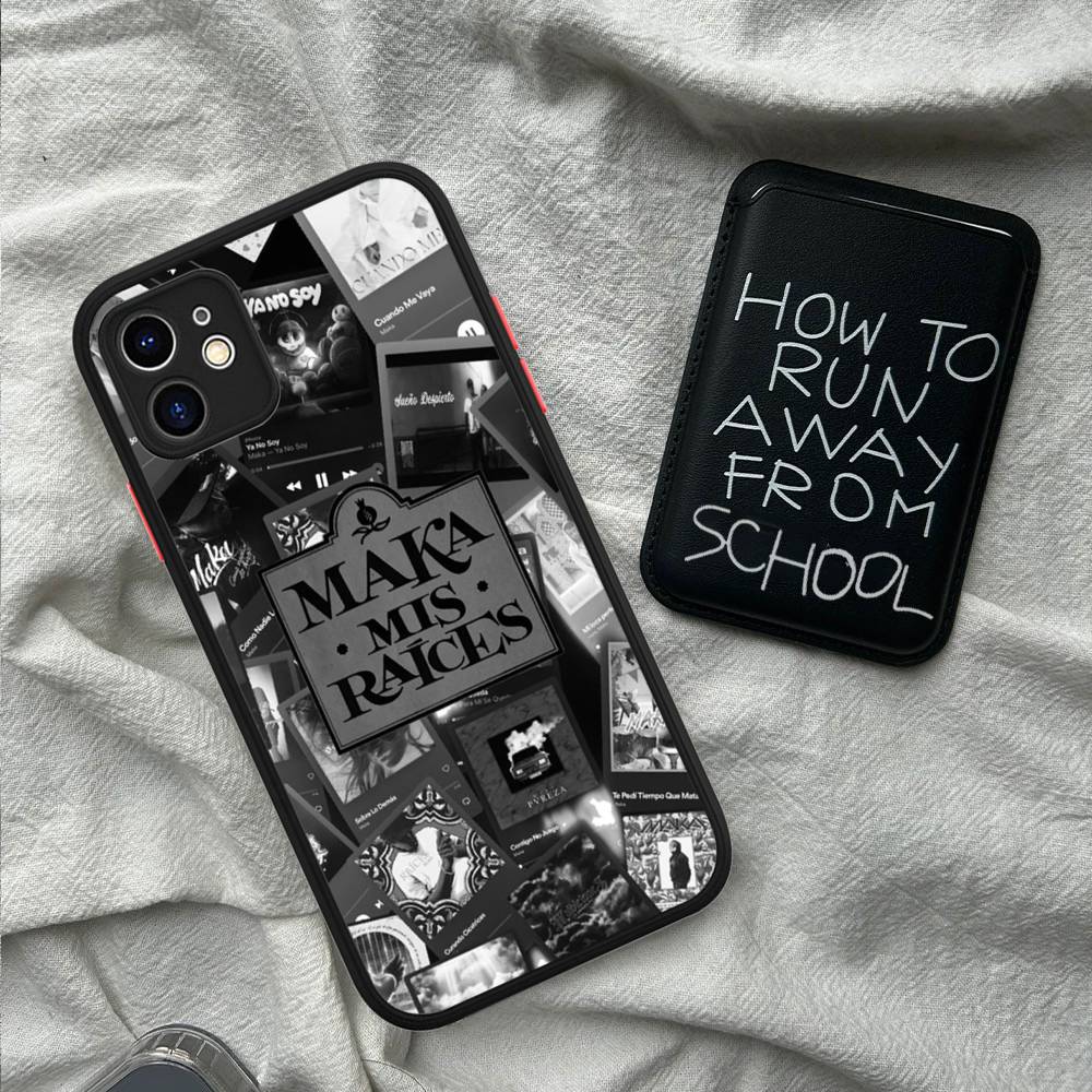 

Чехол для телефона rapper Maka Aura 2025 Tour для IPhone 16 15 14 X XR XS 7 8 Plus 11 12 13 Pro MAX 13mini Матовый противоударный чехол iphone 13 pro