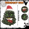 Halloween Christmas Tree Tongue Out Latex Head Cover Mask Haunted House Escape Room