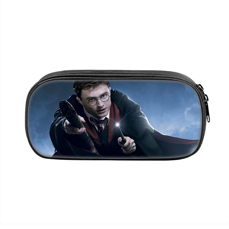 Harry Potter School Stationery Bag With Nylon Material For Students And Gift Use