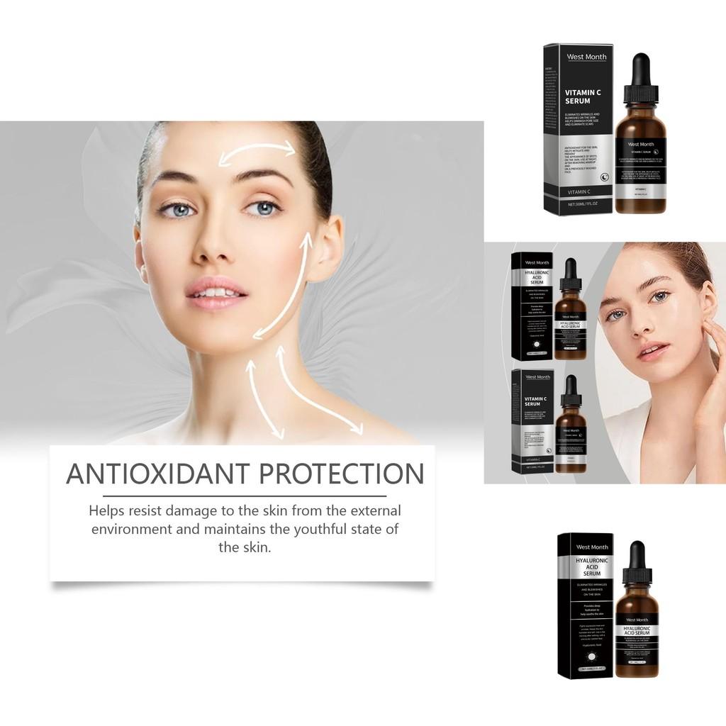 West Month Hyaluronic Acid Facial Serum 30ml For Hydrated Smooth Radiant Skin