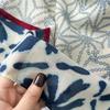 Cotton Ethnic Style Yarn Shawl Long Square Hijab Scarf Sweet Big Pattern Headscarf  Vacation