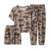 Summer Kids' American Style 3-Piece Set: Short-Sleeved Top, Shorts & Long Pants