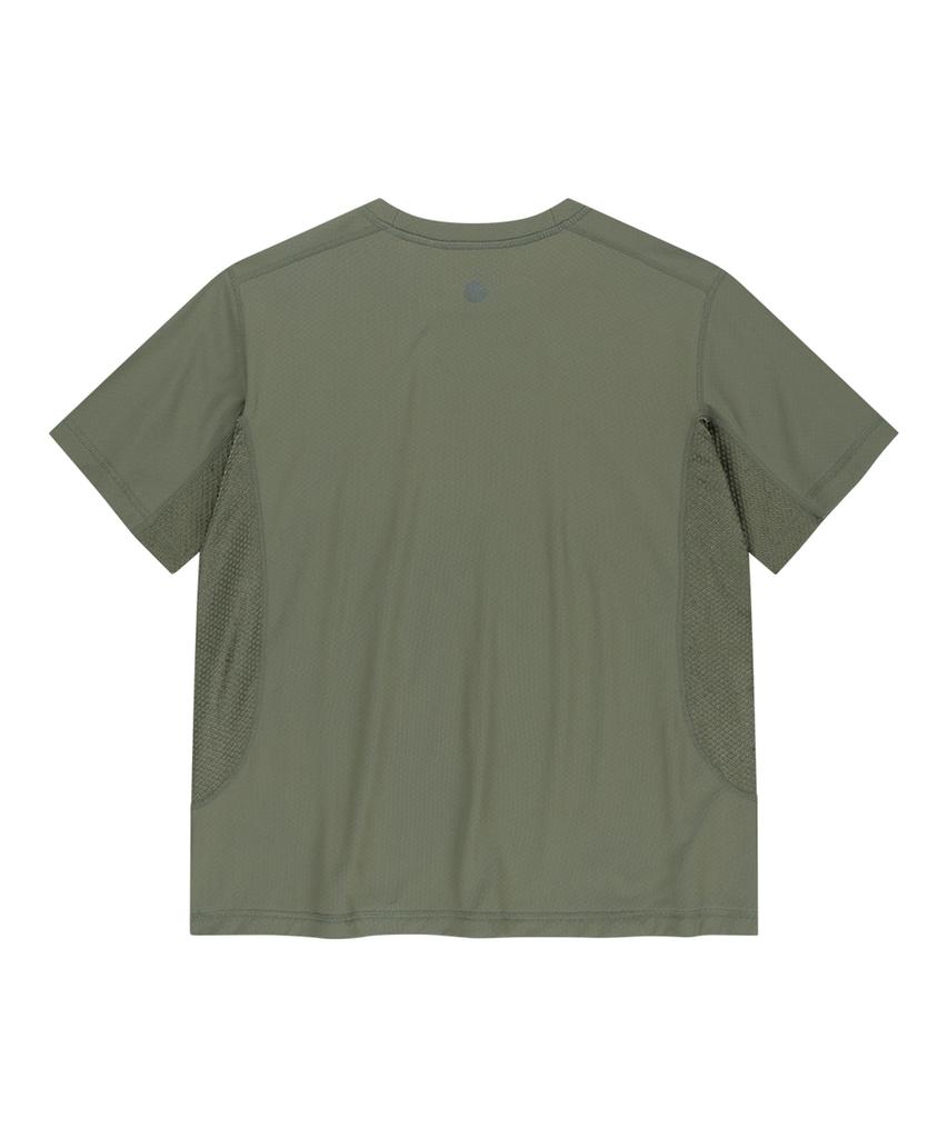 OFFGRID Ventra Octa Short Sleeve T-Shirt - Khaki