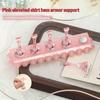 6Pcs/Set Nail Holder Aurora Nail Stand For Painting Magnetic Press On Nail Tech Must Haves Practice Acrylic Nail Art Display