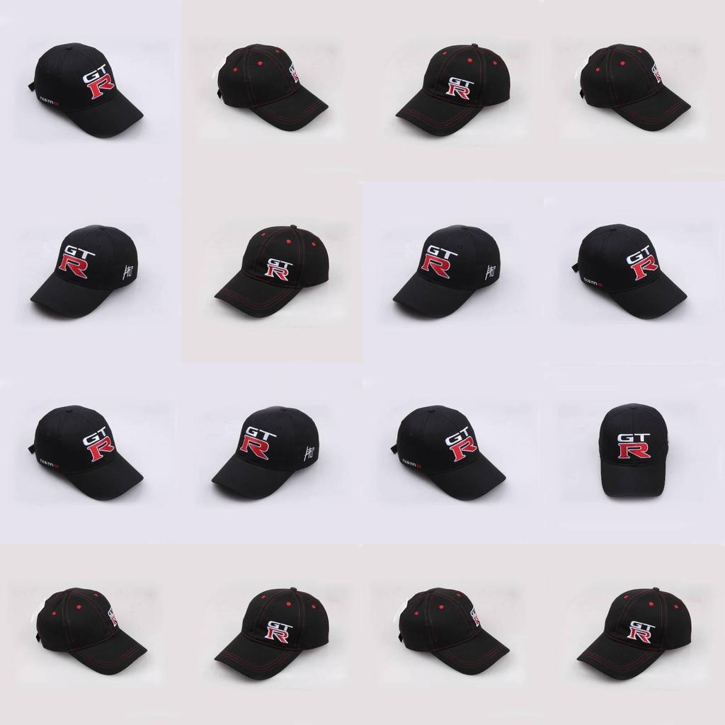 Gtr Supercar Baseball Cap With Short Brim For Outdoor Sports And Casual Wear