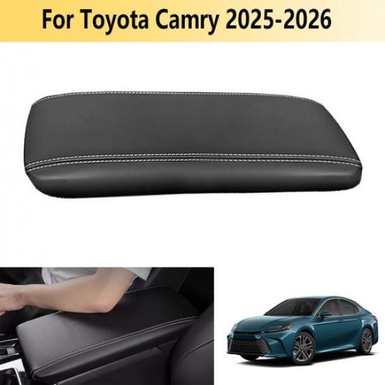 Кожаная крышка центральной консоли и подлокотника автомобиля для Toyota Camry 2025-2026