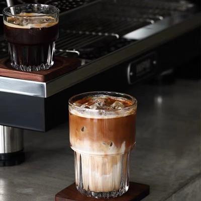 Tazza in Vetro Trasparente Semplice Resistente al Calore Tazza per Acqua Tazza per Latte Tazza da Caffè Tazza per Succo