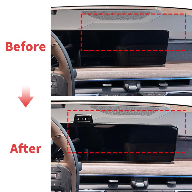 fit for KIA EV9 2024 2025 2026 GPS Navigation Integrated Screen Mount Phone Holder Mount Car accessoires
