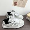Ins Guochao Niche Gray Bread Shoes Men's and Women's Chic Versatile Couple White Shoes Casual Sports Skateboard Shoes