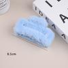 Large Milk Coffee Plush Claw Clip: Fluffy Autumn/Winter Hairpin for Women
