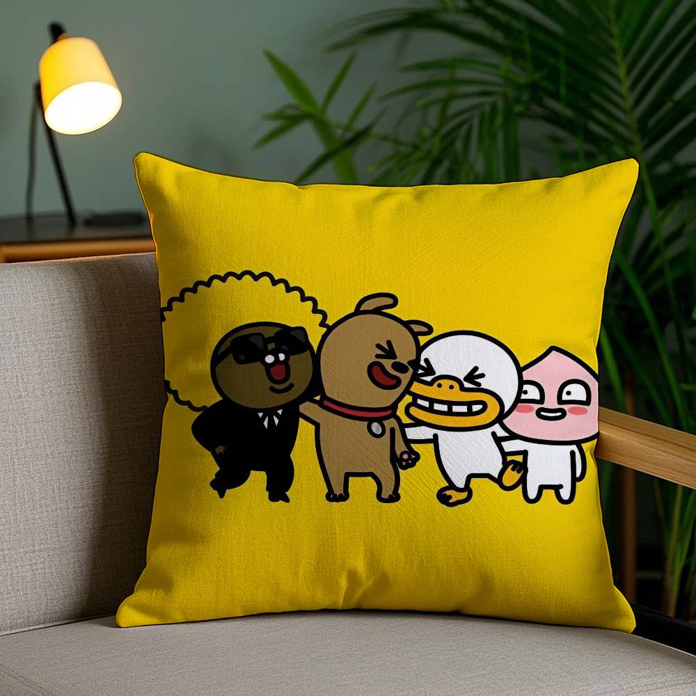 Cute Cartoon Anime SumikkoGurashi-S Pillow Case Anti-dustmite Pillowcase Invisible zipper silky short plush Sofa cushion cover