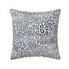 Federa Cuscino Morbida in Velluto Finta Pelliccia Stampa Leopardo 45x45 cm Marrone Nero Federa Cuscino Ghepardo per Divano Letto Camera da Letto Casa