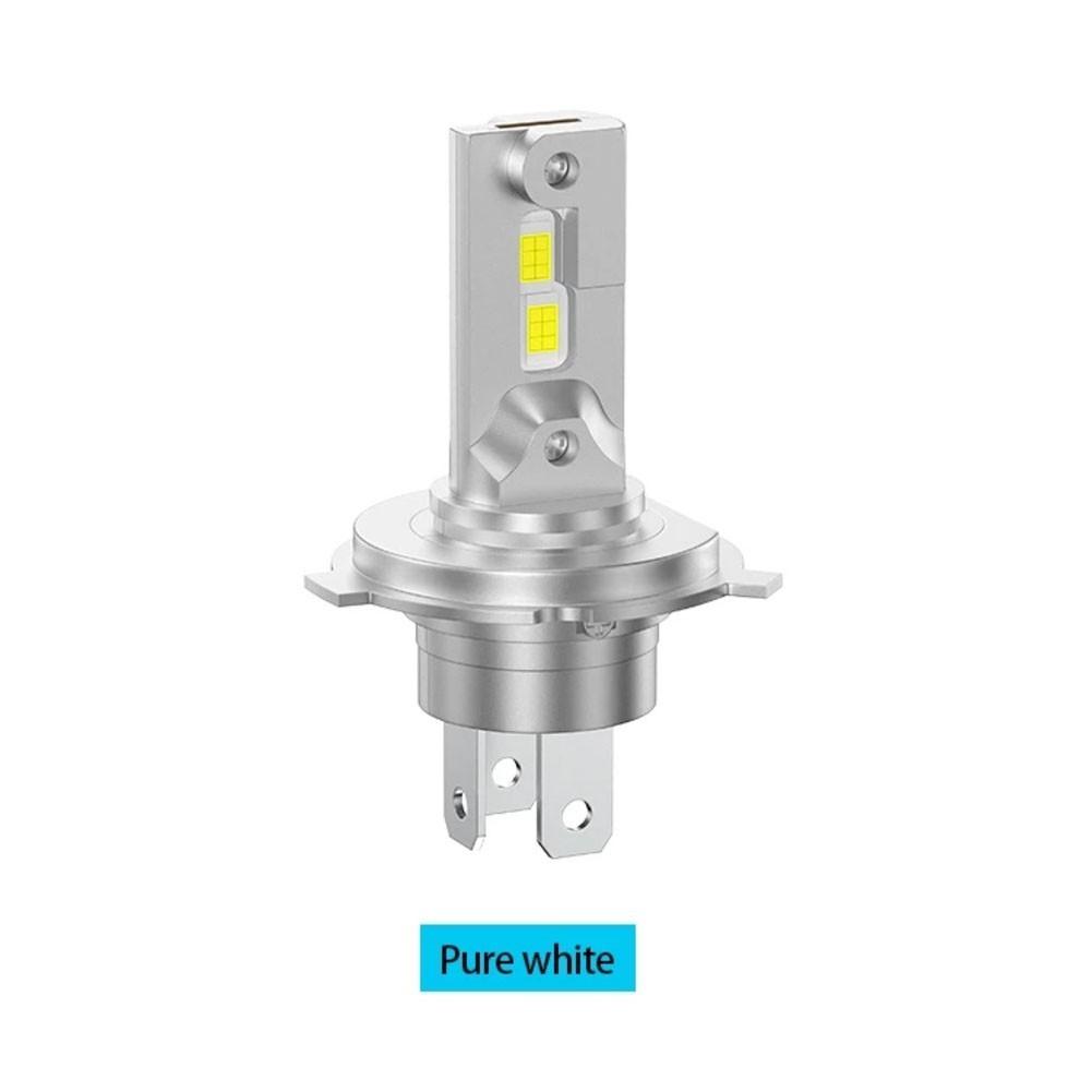

Светодиодные лампы для фар H4 6000K Яркий белый свет для автомобиля и мотоцикла H4-White White