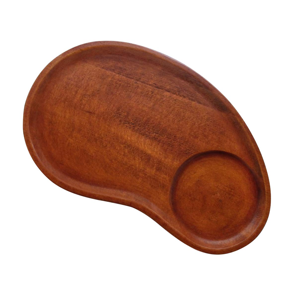 

kicoriya Cafe Tray, Wooden Tray, Lunch Tray, Placemat (Brown)