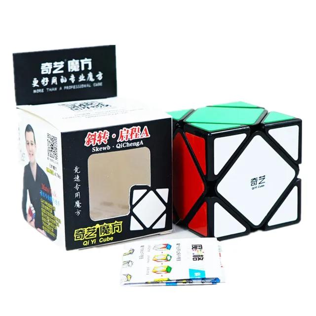 

QIYI Speed ​​Magic Cube 3x3x3 4x4x4 5x5x5 головоломка черные наклейки образование обучение Cubo Magico игрушки для детей