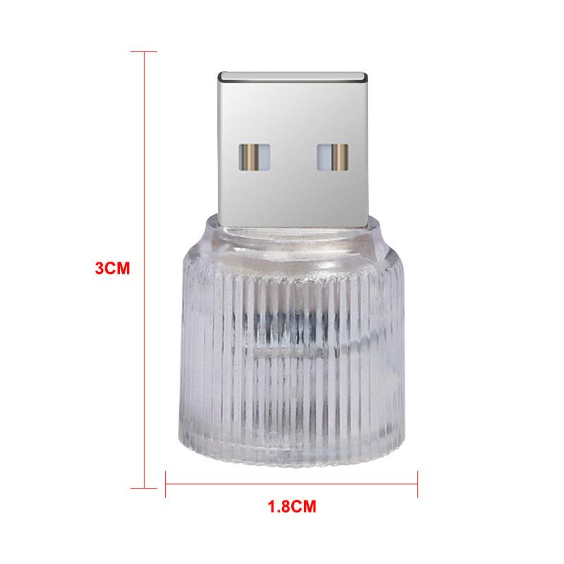 Car Emblem USB Atmosphere Light Portable Car Mini LED Lamp Caps For BYD Qing Song Tang Yuan F3 I3 F0 F6 S6 S8 E5 E6 G3 G6 L3 S7