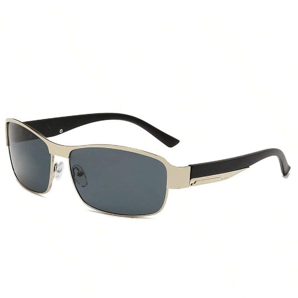 Men Sunglasses Day Night Vision Driving Fishing Anti UV Trend Shades Authentic Sun Protection Glass