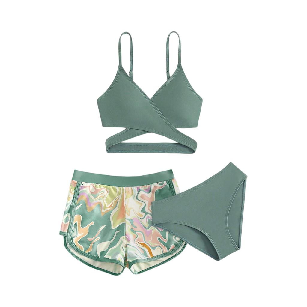 Girls' Bikini Set - Teen Swimwear Separate Top & Bottom