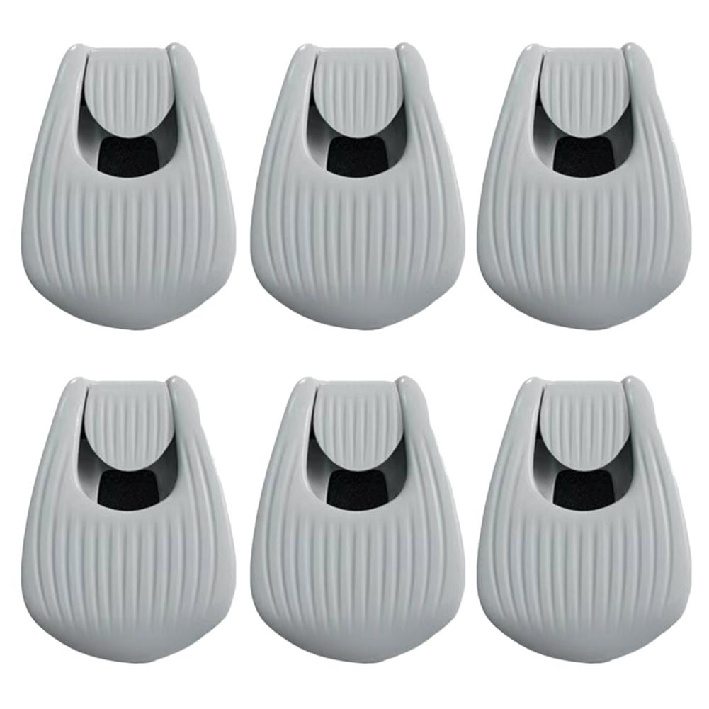 

6/12Pcs Portable Fishing Pole Holder Compact Fishing Rod Fixer Multifunctional Rod Holder Retaining Clip for Any Fishing Pole