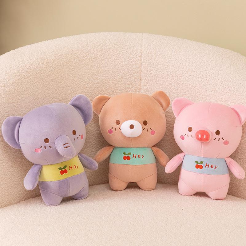 Cartoon Creative Doodle Doll Plush Toy Comforting Cute Rag Doll Children's Doll Gift