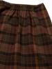 JILL by JILL STUART Women's Yorimoku Check Mini Skirt, Brown, Size S (125-9220013), Size S (equivalent To Japanese Size S)