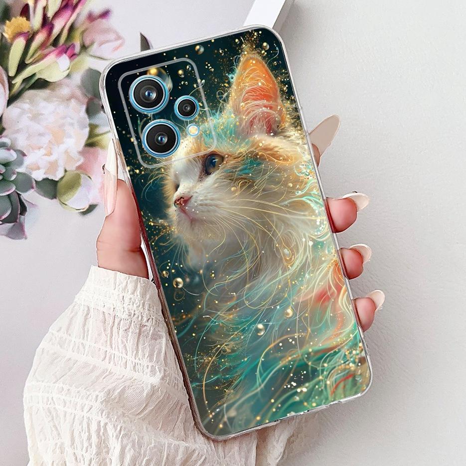 For Realme 9 Pro Plus Case RMX3392 Luxury Fashion Painted Cover Soft Slim Phone Case For Realme 9 Pro Realme9 Pro+ Fundas Bumper