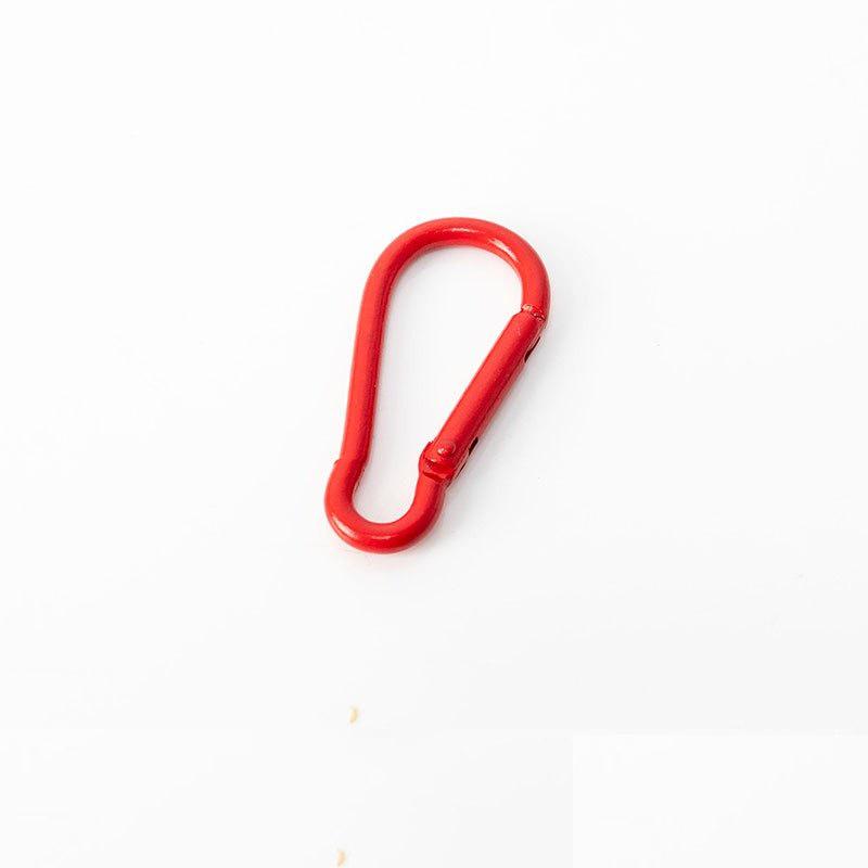 

Painted Gourd Carabiner Keychain: DIY Jewelry & Backpack Accessory, Spring Buckle, Business Gift