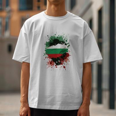 BULGARIA Tshirt  Country National Flag Football Fan Tee