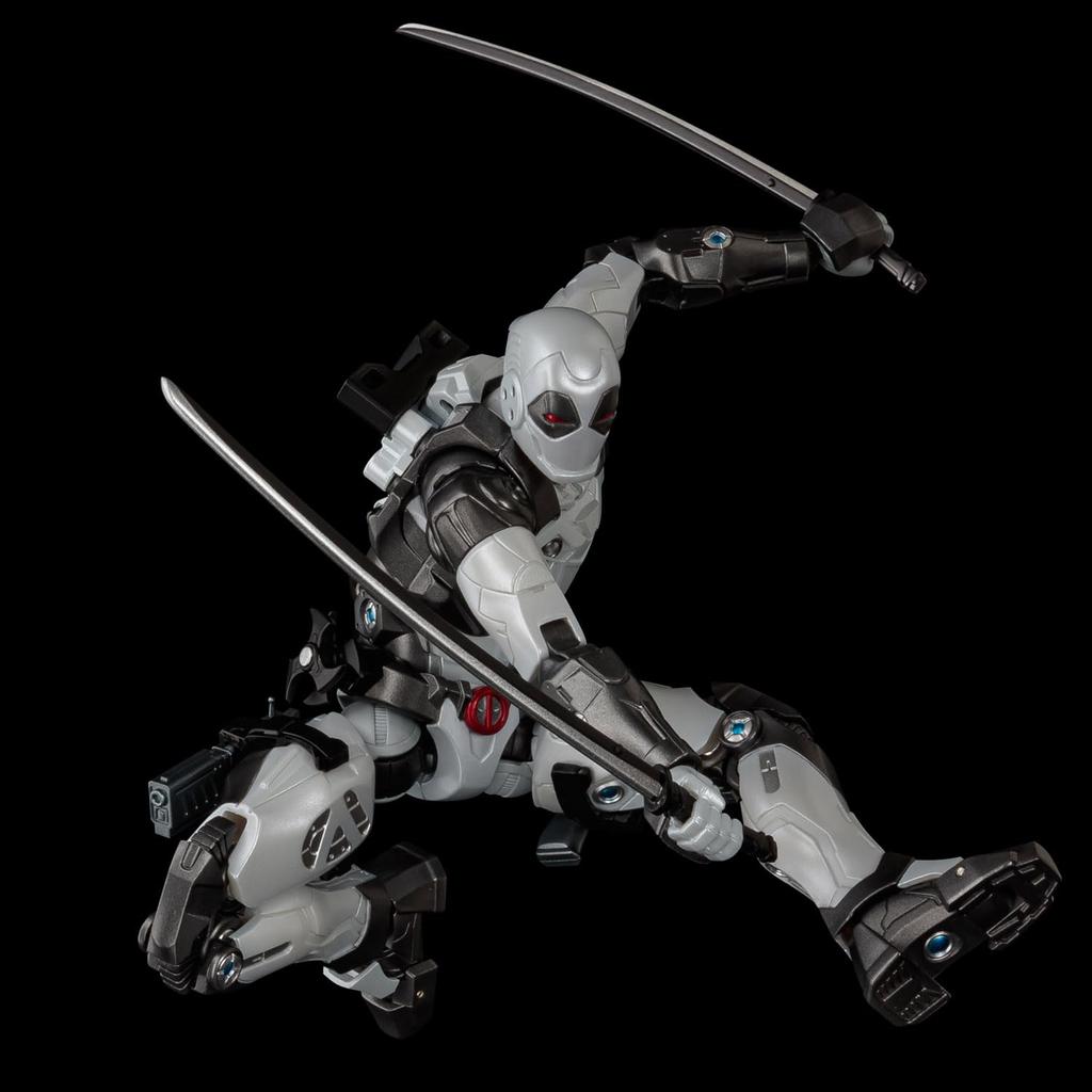 Fighting Armor Deadpool ABS Målad Actionfigur X-FORCE ver. Icke-skala & Pressgjuten