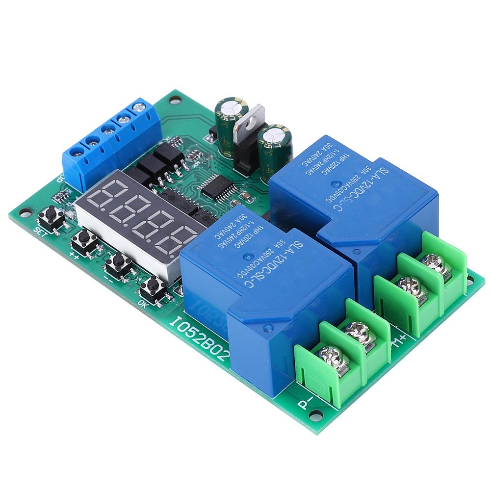 30A12V Multifunction Motor Forward Reverse Controller Start stop Delay Limit Switch Relay