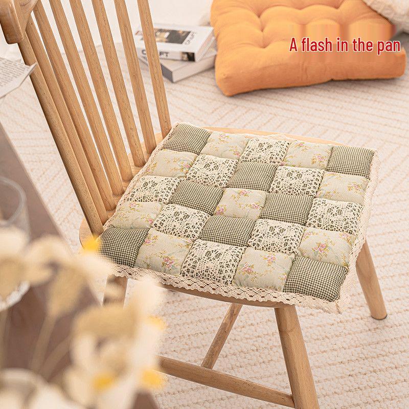 Lace Non-Slip Chair Cushion Pad for Dining and Living Room