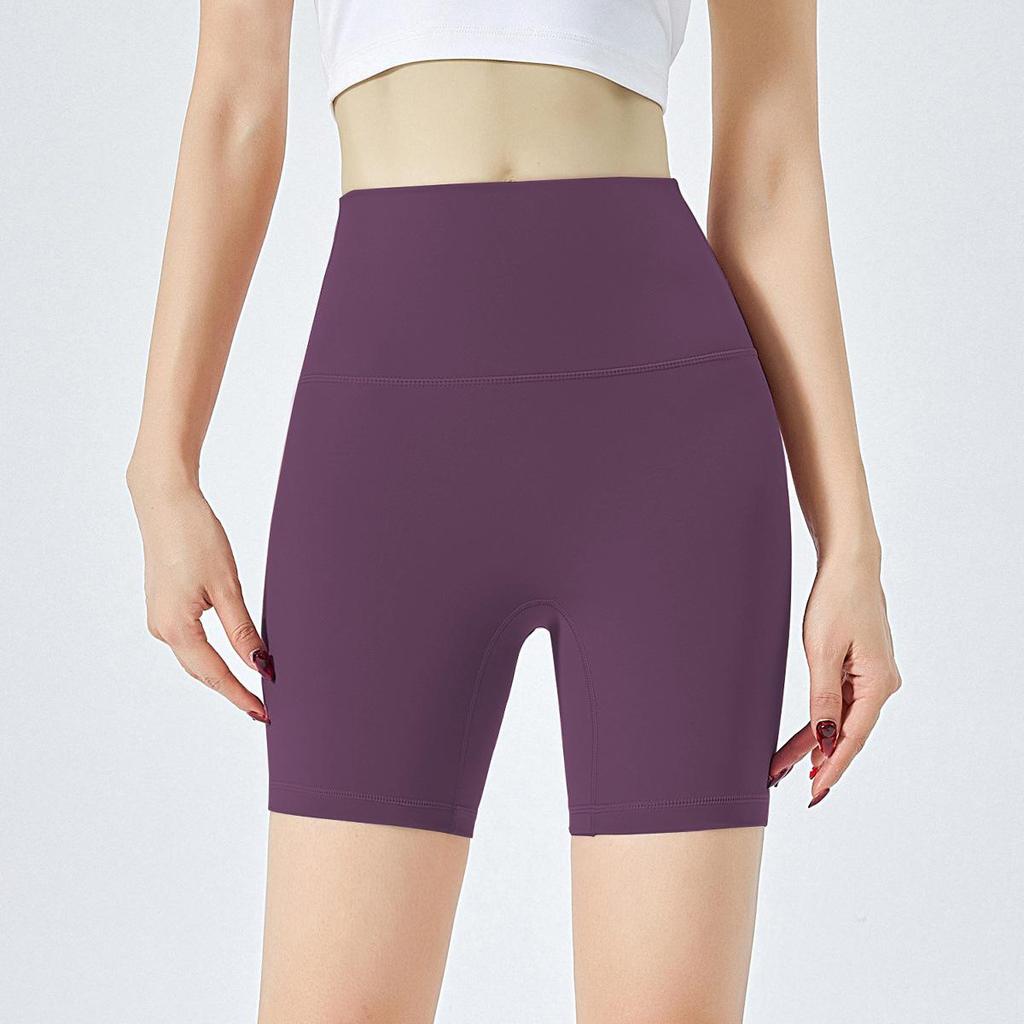 High-Waisted, Butt-Lifting Peach-Shaped Yoga Shorts for Women – European & American Style