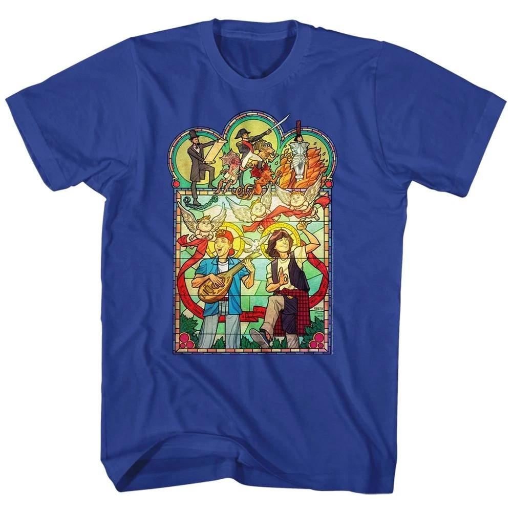 Bill And Ted Stained Glass Tshirt S