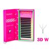 TDANCE W Shape Lash Soft Handmade 3d 4d 5d 6d 8d Premade Volume Fan C D 0.07MM Eyelashes Extension
