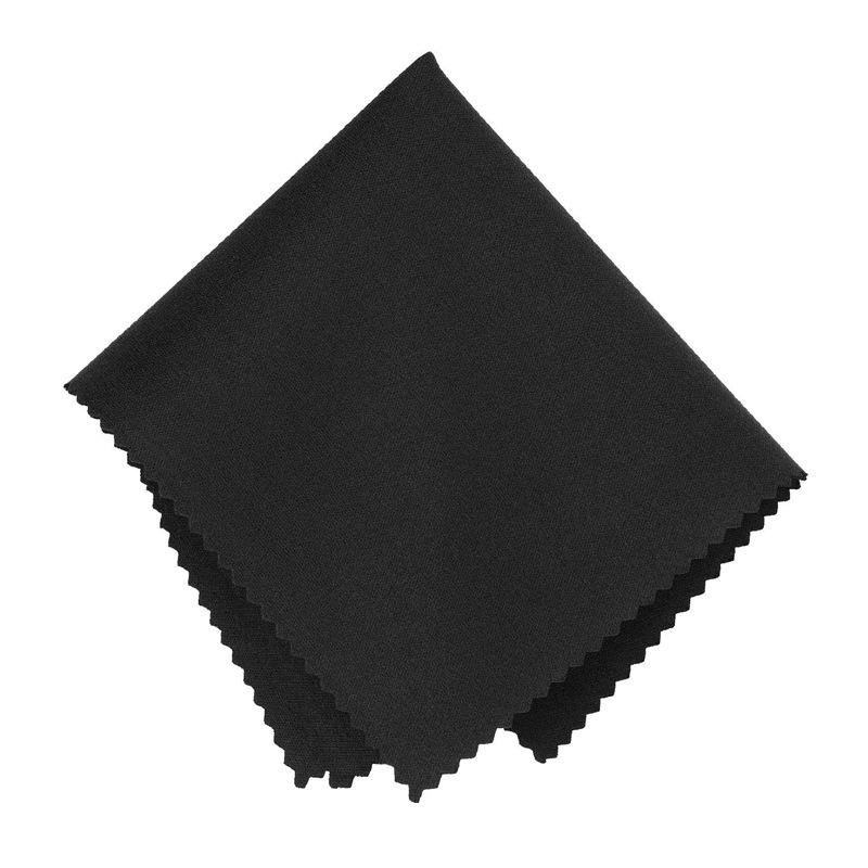 10Pcs Black Microfiber Sunglasses Eyeglasses Cleaning Cloth Glasses Eyewear Clean Lens Cloth Accessories
