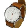 Watch Leather Belt Leather Watch Brand Popular Simple [Salvatore Mara] Men's Women's SM22104-SSWH